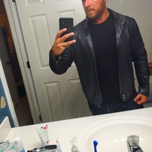 John varvatos leather jacket
